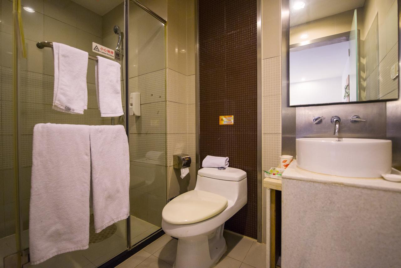 Motel Zhenjiang Jiefang Road Bagian luar foto